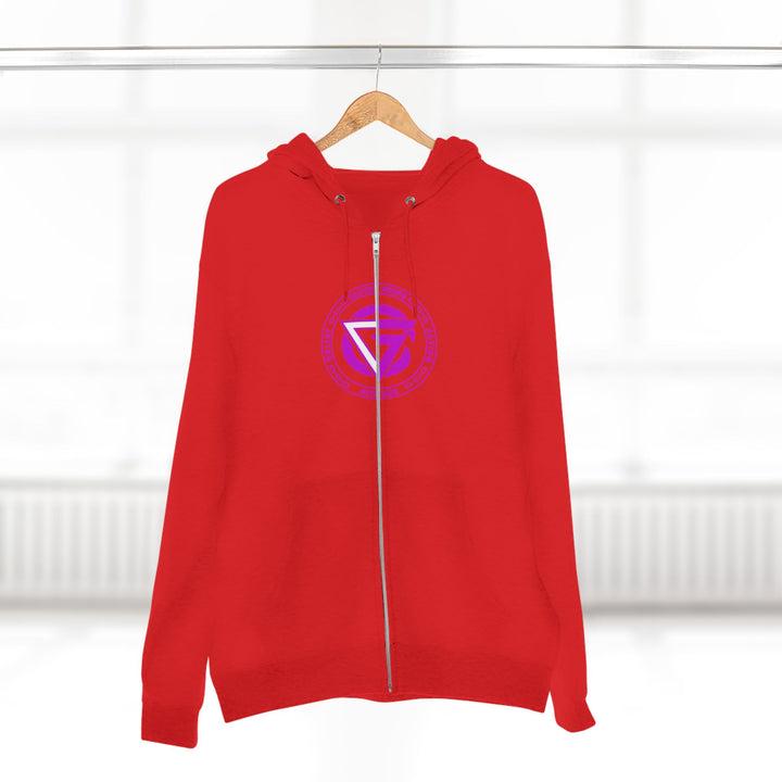 CG SKULL PURPLE/LIFT OR DIE ZIP UP