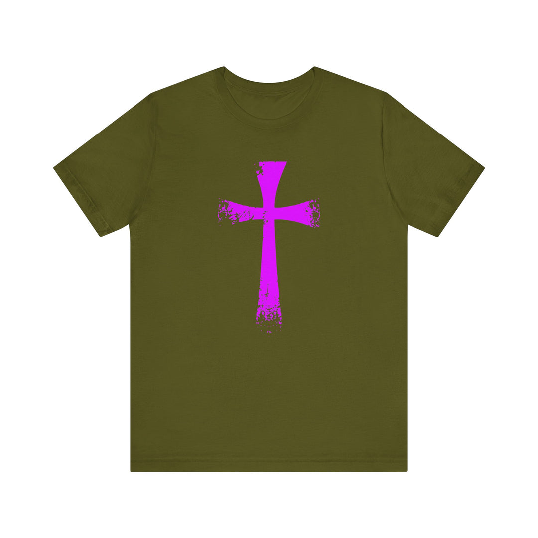 CG CRUSADER FAITH SHIRT BURPLE CROSS