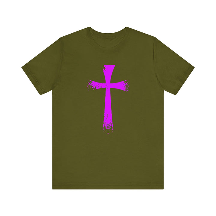 CG CRUSADER FAITH SHIRT BURPLE CROSS