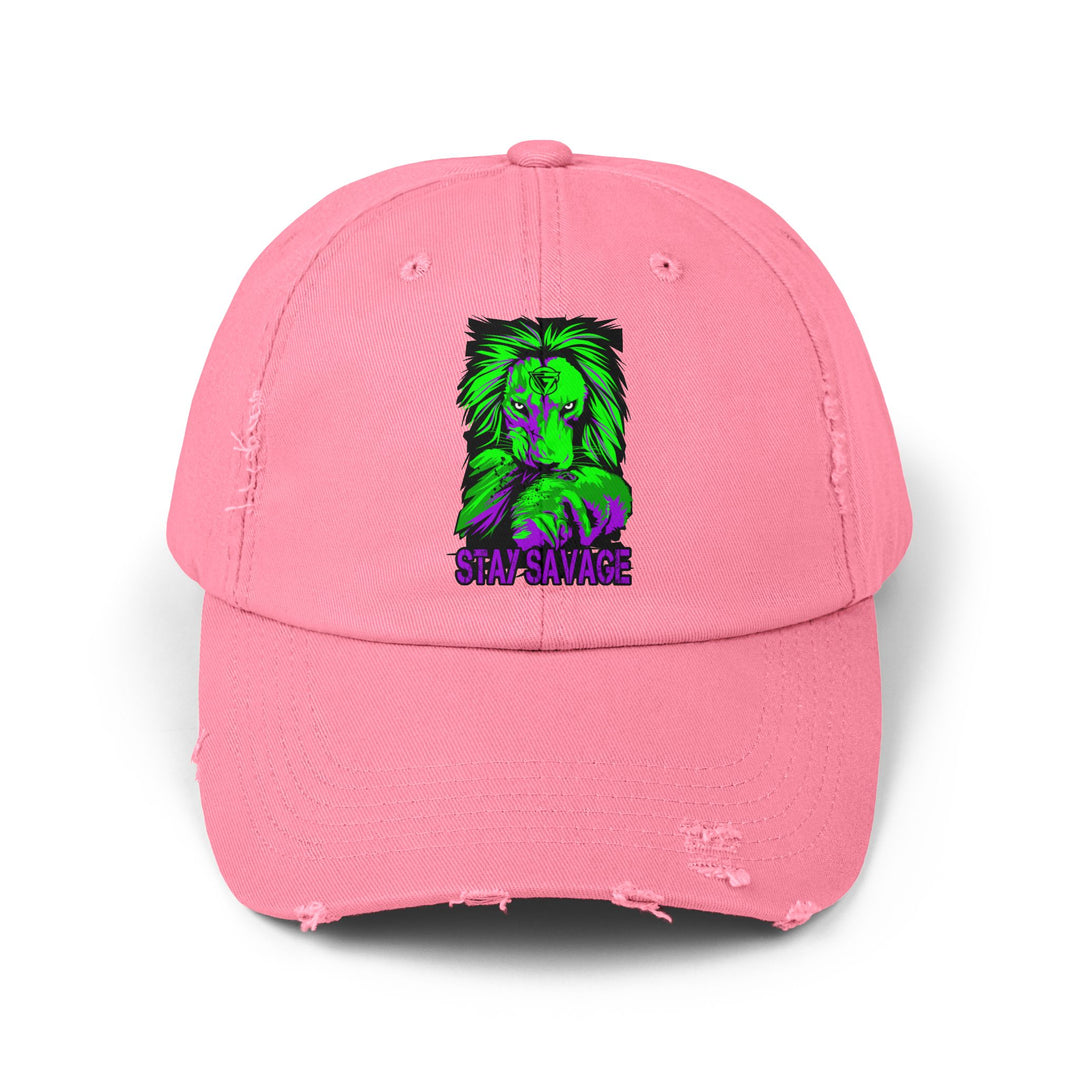 LION HEART PURPLE GREEN /STAY SAVAGE CAP