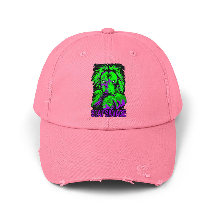 LION HEART PURPLE GREEN /STAY SAVAGE CAP