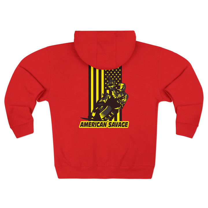 CG EZ RIDER YELLOW BLACK /AMERICAN SAVAGE ZIP UP