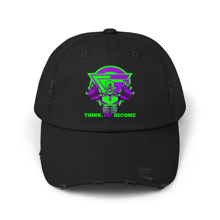 CG MONK MASTER PURPLE GREEN/THINK DO BECOME CAP