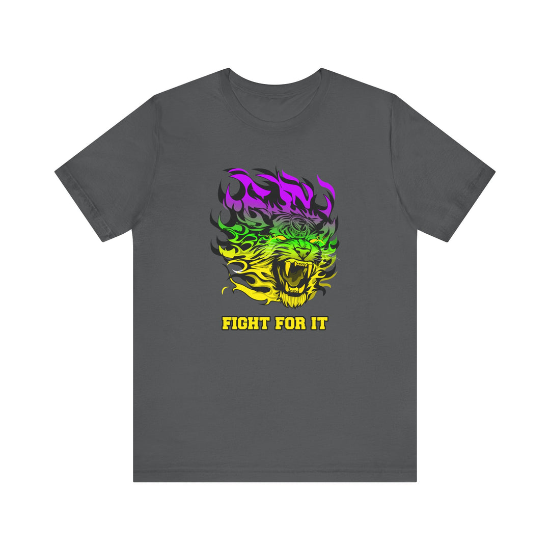 TIGER FLAME YELLOW GREEN PURPLE /FIGHT FOR IT