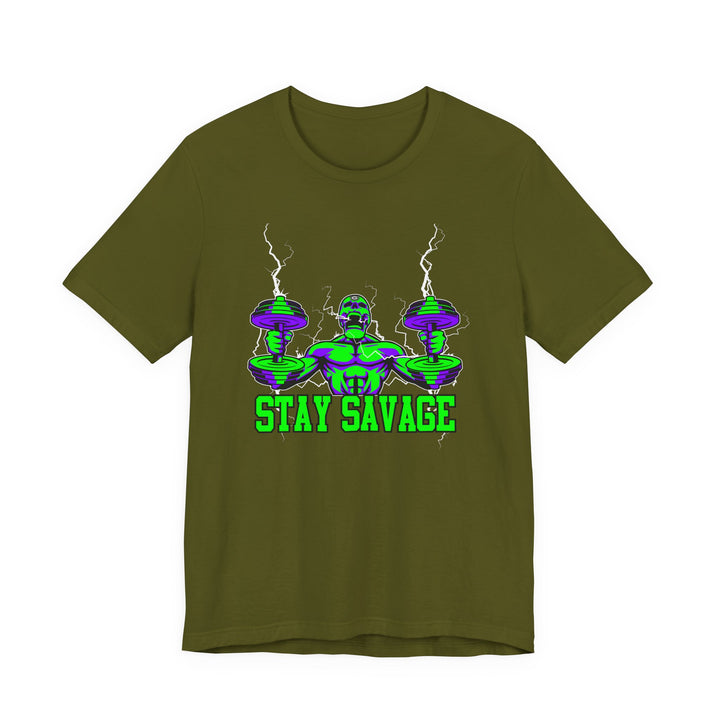 RIDE THE LIGHTNING PURPLE GREEN /STAY SAVAGE