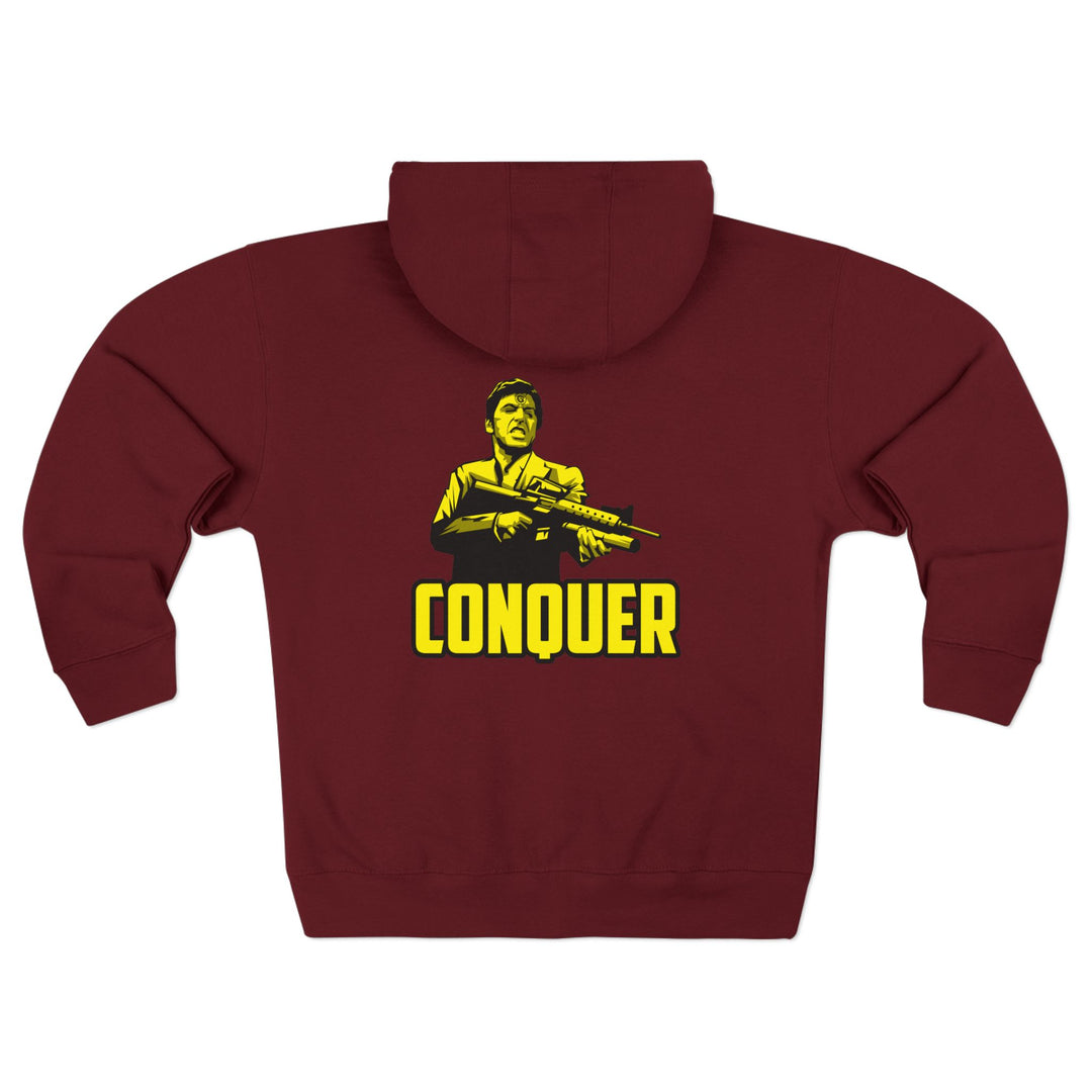 CG FINAL BOSS YELLOW/CONQUER HOODIES