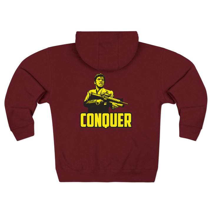 CG FINAL BOSS YELLOW/CONQUER HOODIES