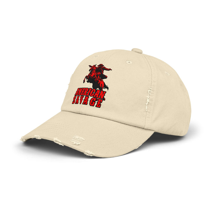 CG OUTLAW RED/AMERICAN SAVAGE CAP