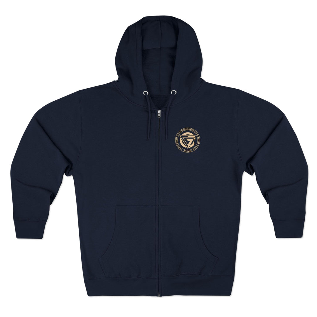 CG SGL SKULL BELL DESRT SAND/LIFT OR DIE ZIP UP