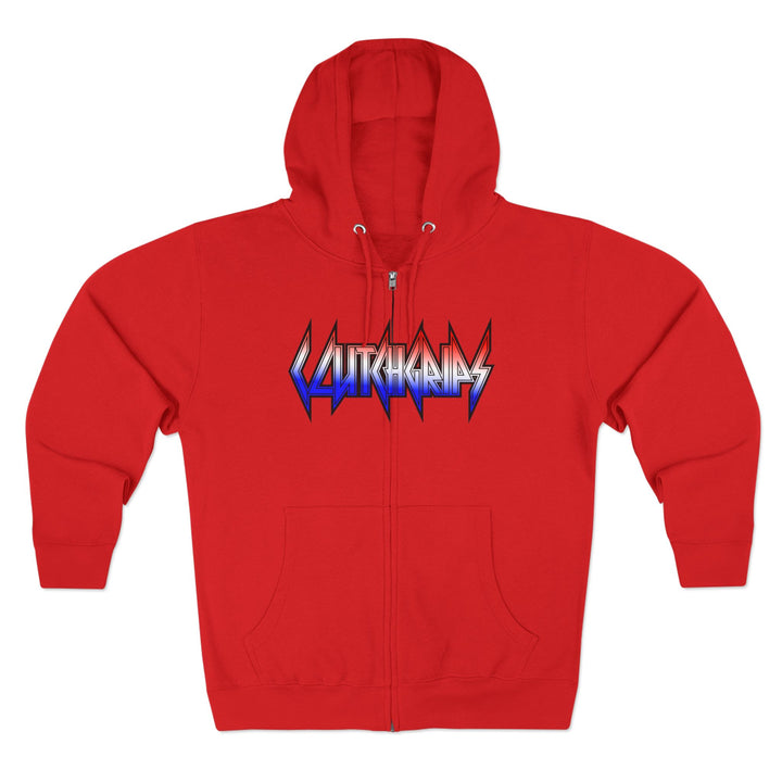 CG LIFT KICK RED WHITE BLUE FADE/KILL OR BE KILLED ZIP UP