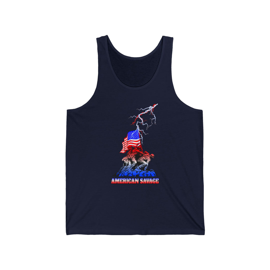 CG AMERICAN BAD ASS RED WHITE BLUE FADE /AMERICAN SAVAGE