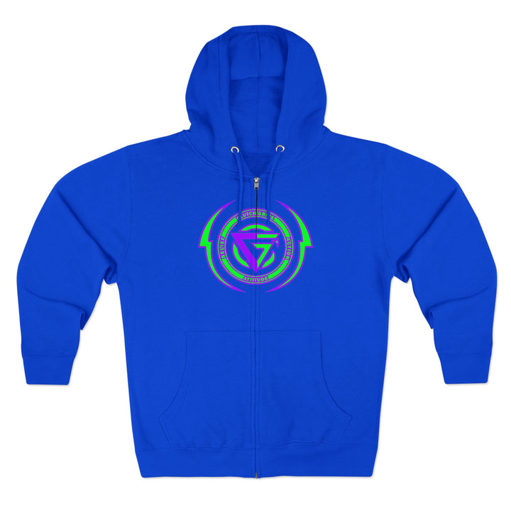 CG MAC JUMP PURPLE GREEN/READY FOR WAR ZIP UP