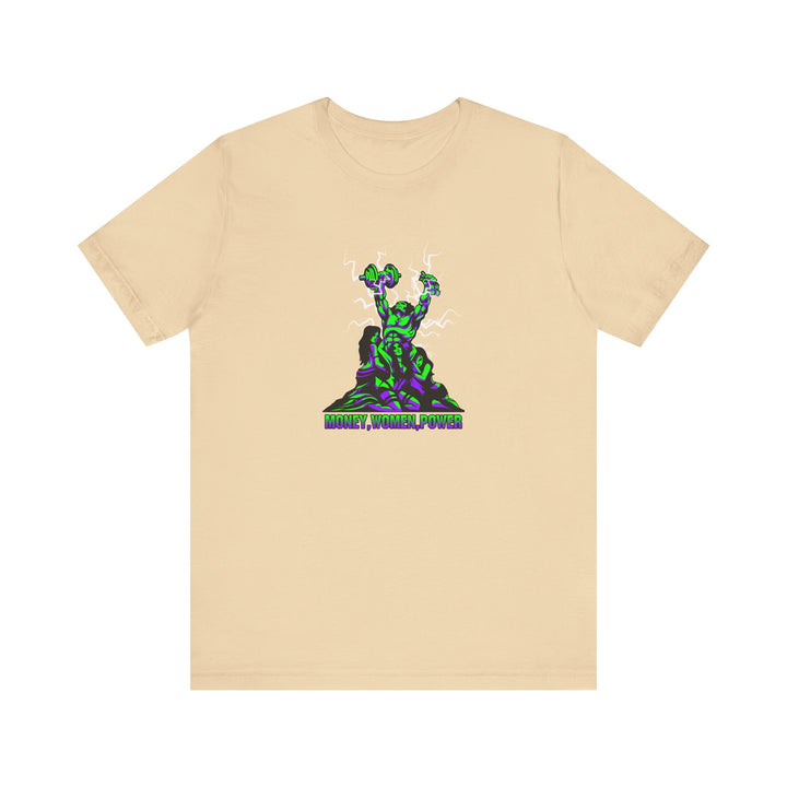 CG CONFIDENCE MAN PURPLE GREEN/MONEY WOMEN POWER