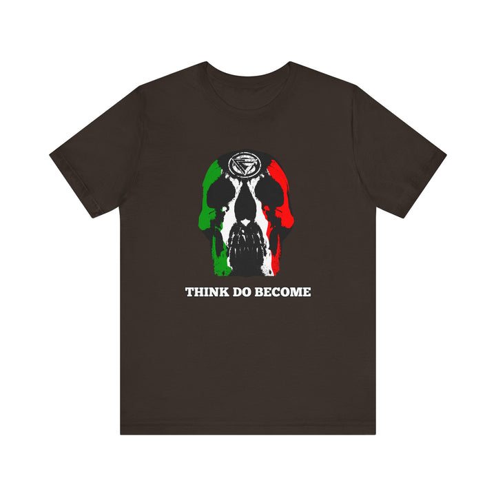 SKULLATOR RED WHITE GREEN  /THINK DO BECOME