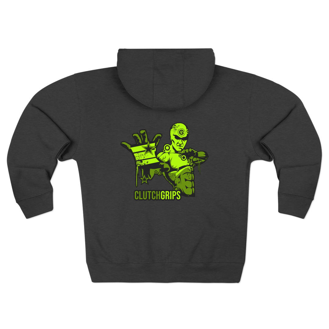 CG GRIPMASTER MAC  HYPER GREEN/CLUTCHGRIPS ZIP UP