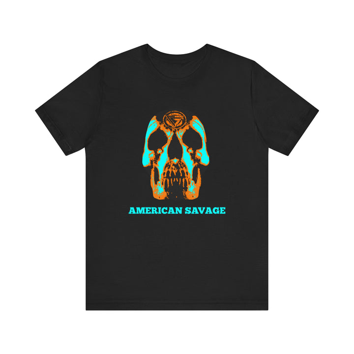 SKULLATOR MIAMI AQUA ORANGE /AMERICAN SAVAGE