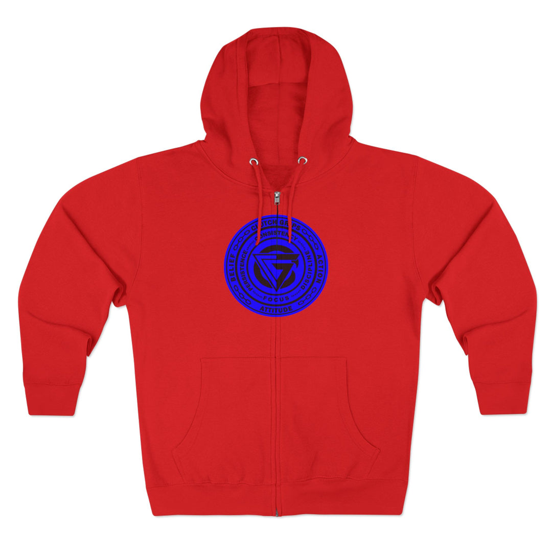 MAC WICK LIFT BLUE CG 7 PILLARS /LIFT OR DIE ZIP UP