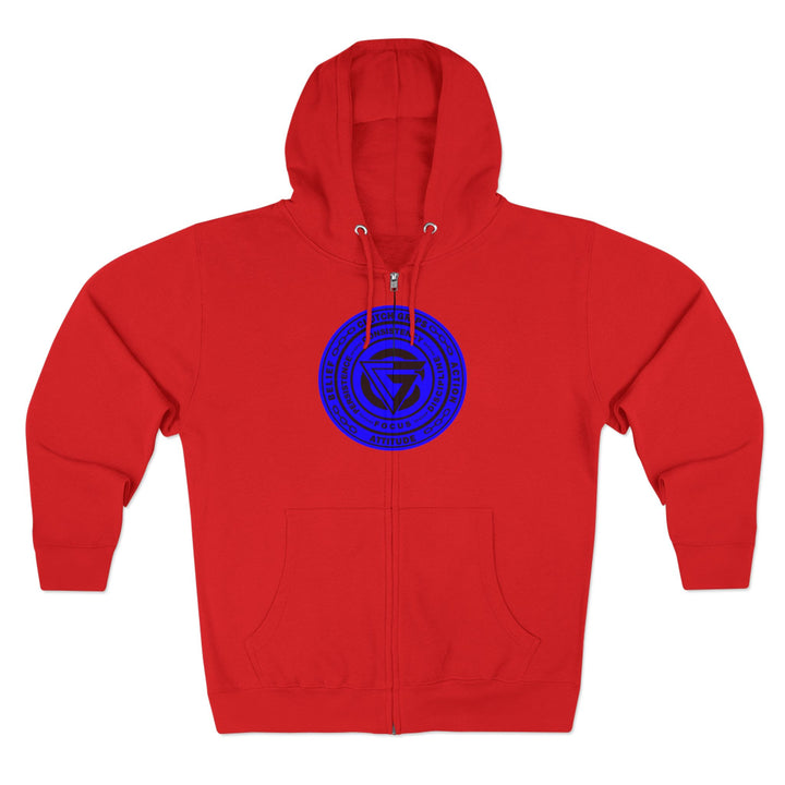 MAC WICK LIFT BLUE CG 7 PILLARS /LIFT OR DIE ZIP UP