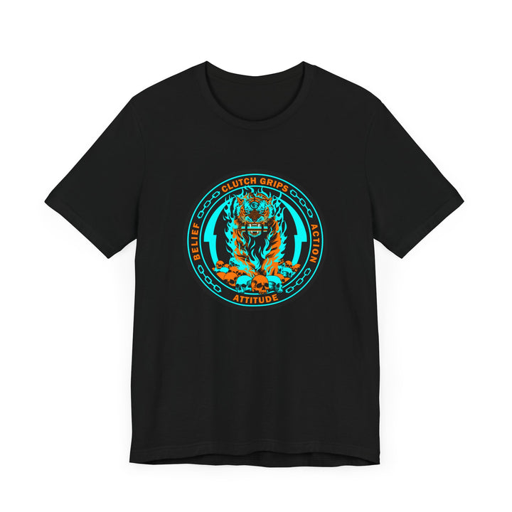 DYNAMITE TIGER MIAMI AQUA ORANGE COIN STYLE