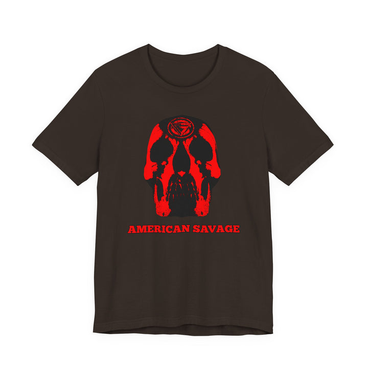 SKULLATOR RED BLACK /AMERICAN SAVAGE