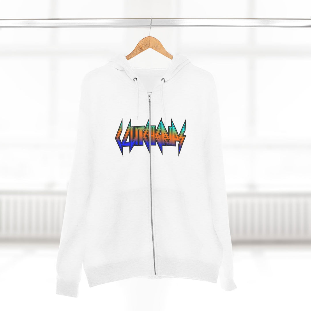 CG MAC SNAP DRAGON BLUE ORANGE AQUA /LIFT OR DIE ZIP UP