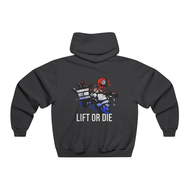 GRIP MASTER-MAC RED WHITE BLUE/LIFT OR DIE