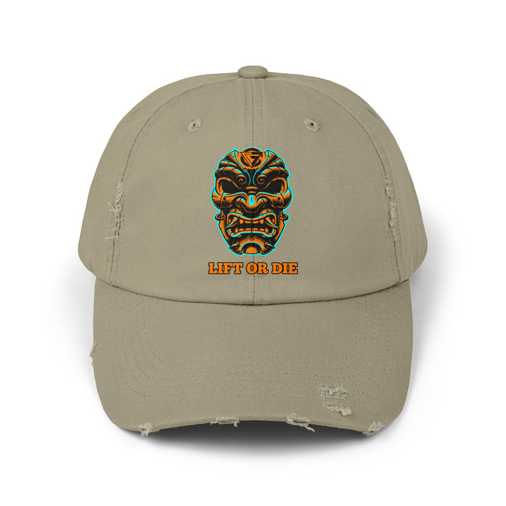 CG SAMURAI MASK AQUA ORANGE/LIFT OR DIE CAP