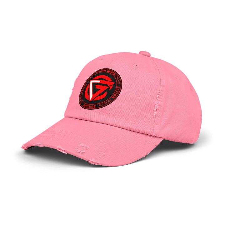 CG LOGO RED WHITE BLACK CAP
