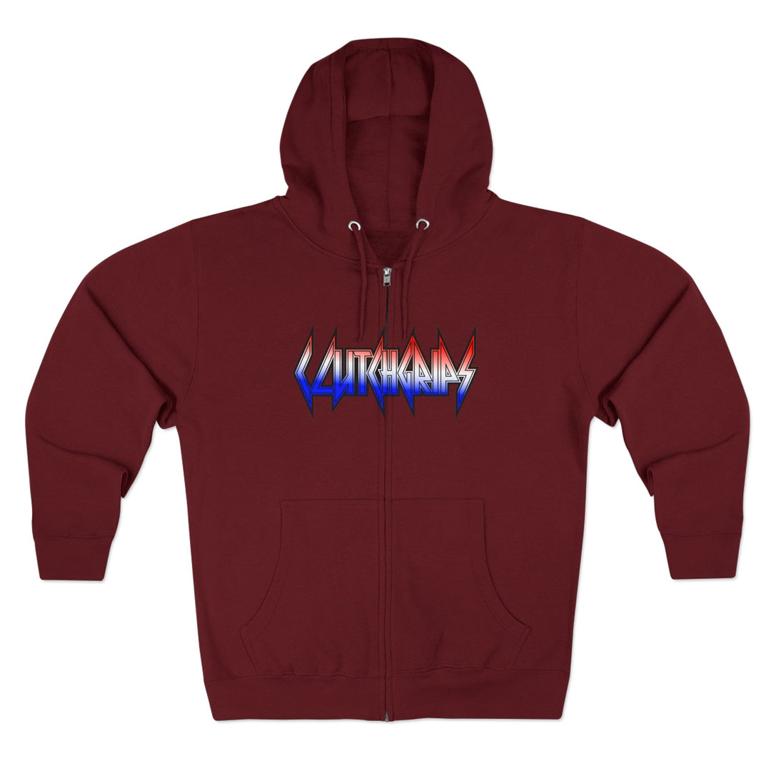 CG GRIP MASTER MAC RED WHITE BLUE FADE/STAY SAVAGE ZIP UP