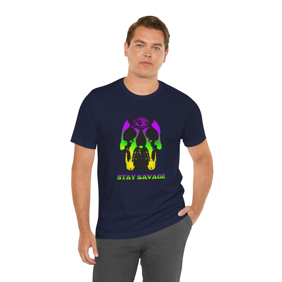 SKULLATOR YELLOW GREEN PURPLE /STAY SAVAGE