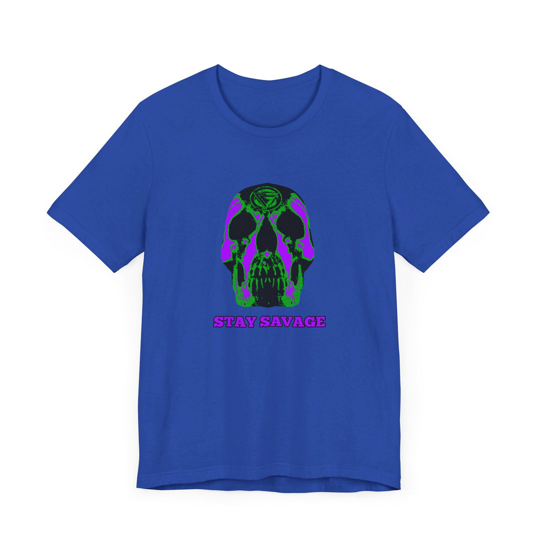 SKULLATOR PURPLE GREEN  /STAY SAVAGE