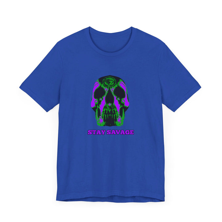 SKULLATOR PURPLE GREEN  /STAY SAVAGE