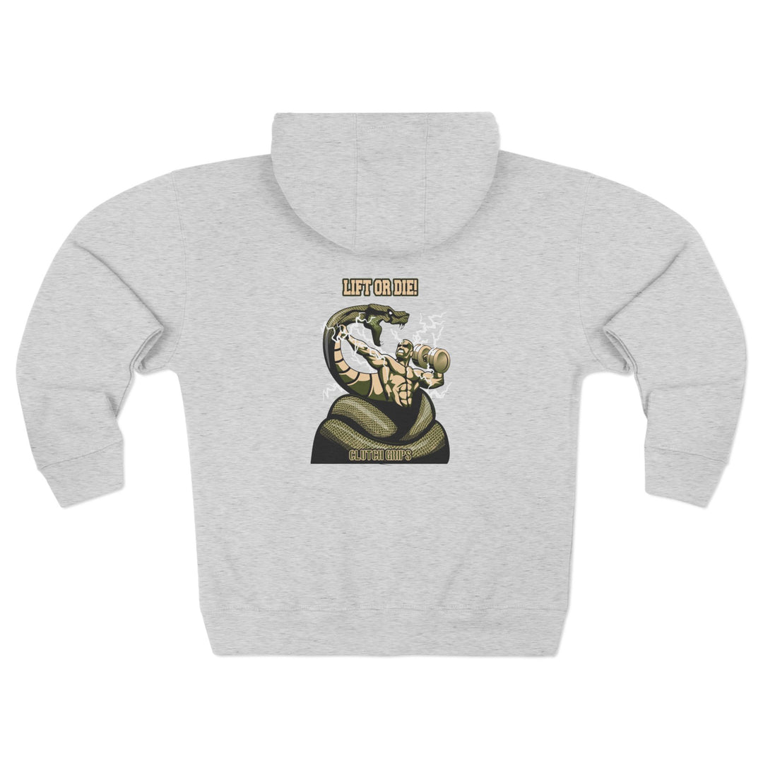 MAC VS SNAKE DESERT SAND GREEN /LIFT OR DIE ZIP UP