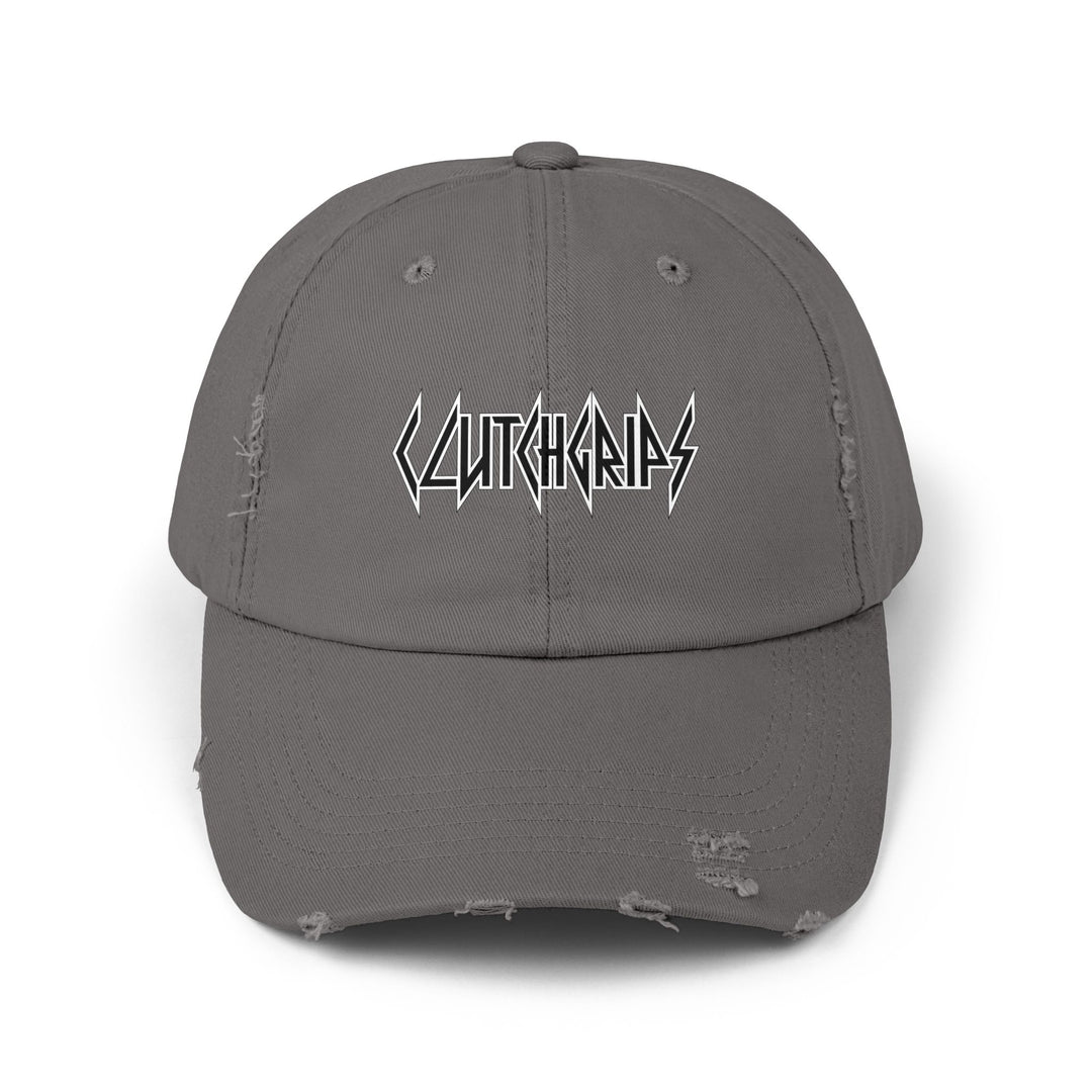 CLUTCHGRIPS WHTE BLACK CAP
