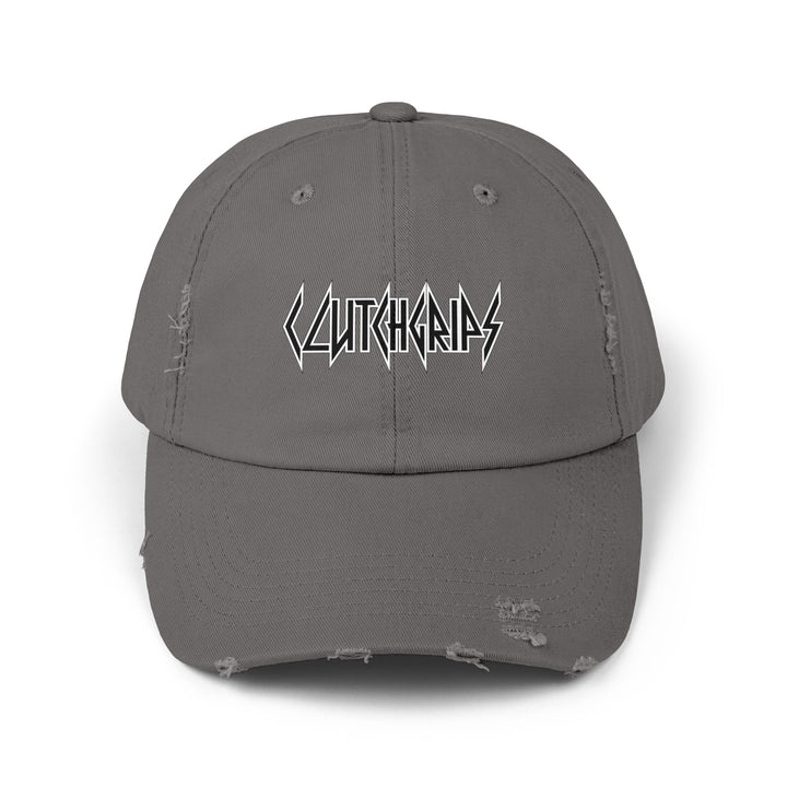 CLUTCHGRIPS WHTE BLACK CAP
