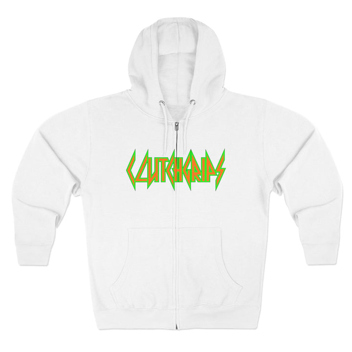 CG LIFT KICK ORANGE GREEN FADE/STAY SAVAGE ZIP UP