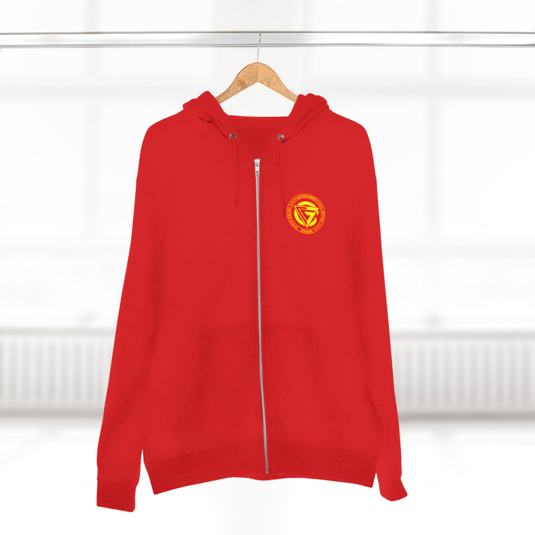CG BIG MAC RED ORANGE GOLD/STAY SAVAGE ZIP UP