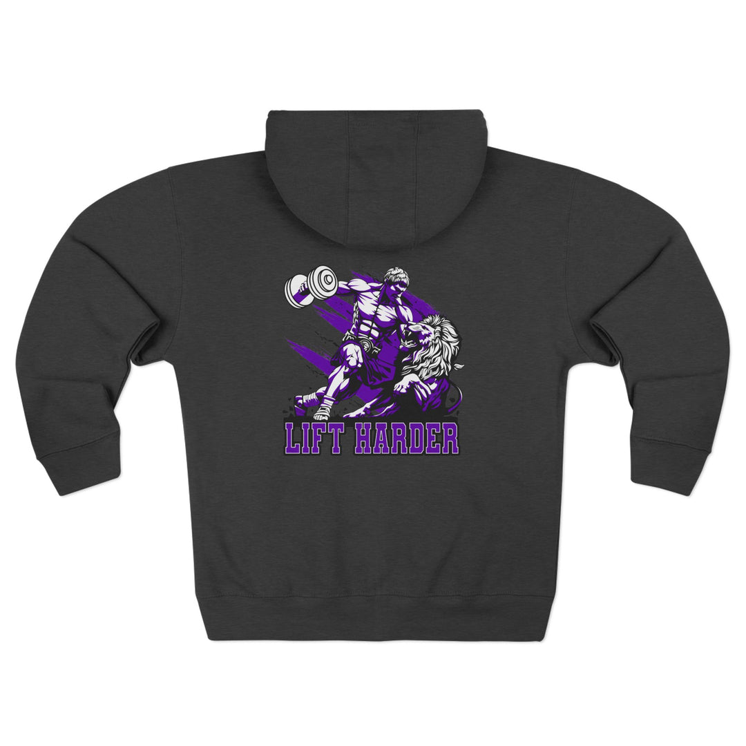 CG COLISEUM MAC PURPLE WHITE /LIFT HARDER ZIP UP