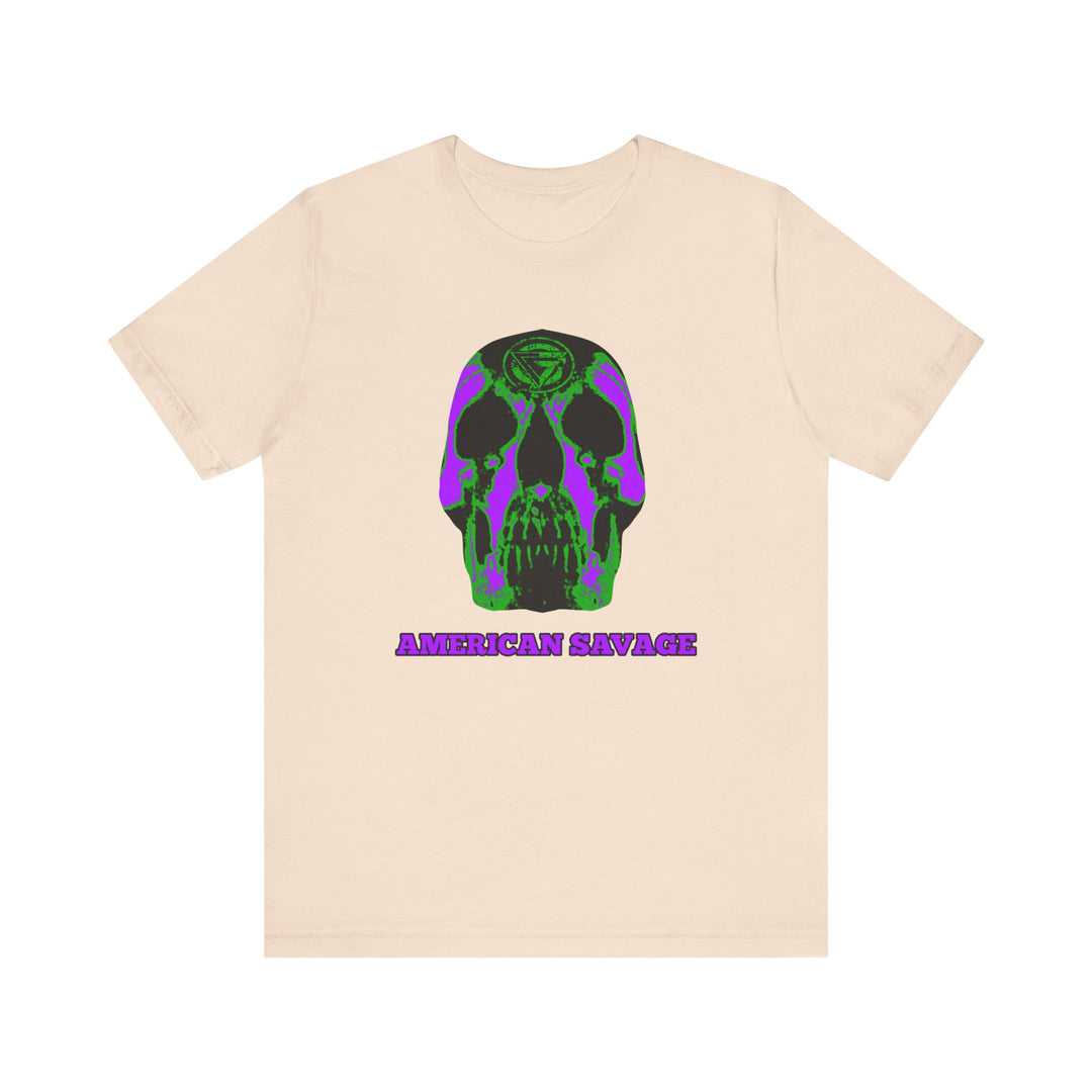 SKULLATOR PURPLE GREEN  /AMERICAN SAVAGE