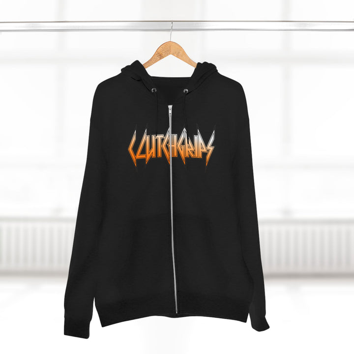 CG SKULLATOR SGL BELL DRAGON TIGER ORANGE WHITE  FADE /READY FOR WAR ZIP UP