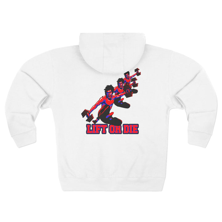 CG LIFT KICK RED BLUE/LIFT OR DIE ZIP UP