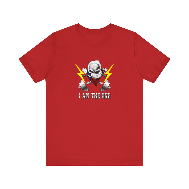 SKULLATOR DBL BELL TEXAS FLAG/IAM THE ONE