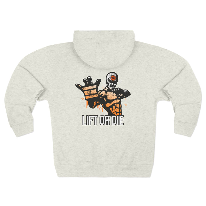 CG GRIP MASTER MAC ORANGE WHITE FADE/LIFT OR DIE ZIP UP