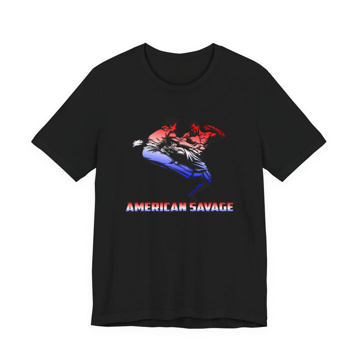 CG MAC DEATH KICK RED WHITE BLUE FADE/AMERICAN SAVAGE