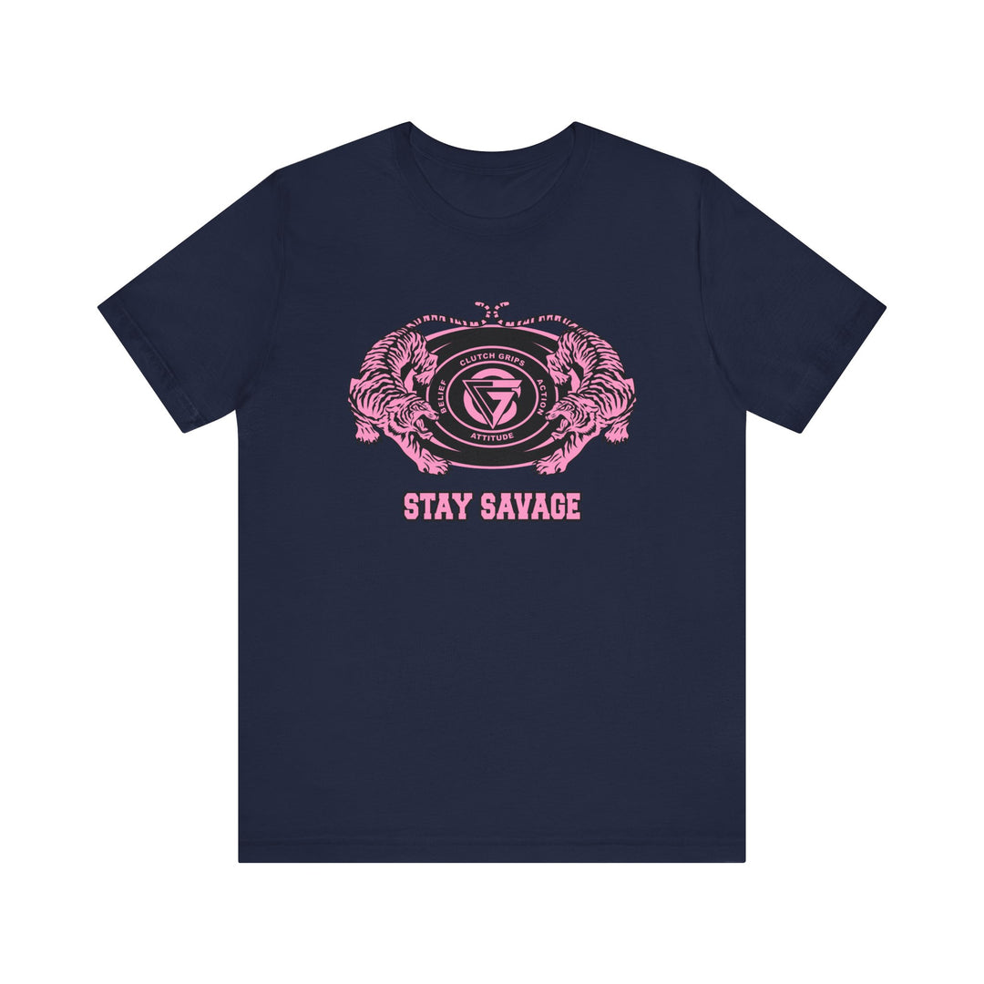 TIGER VS TIGER PINK BLACK  /STAY SAVAGE