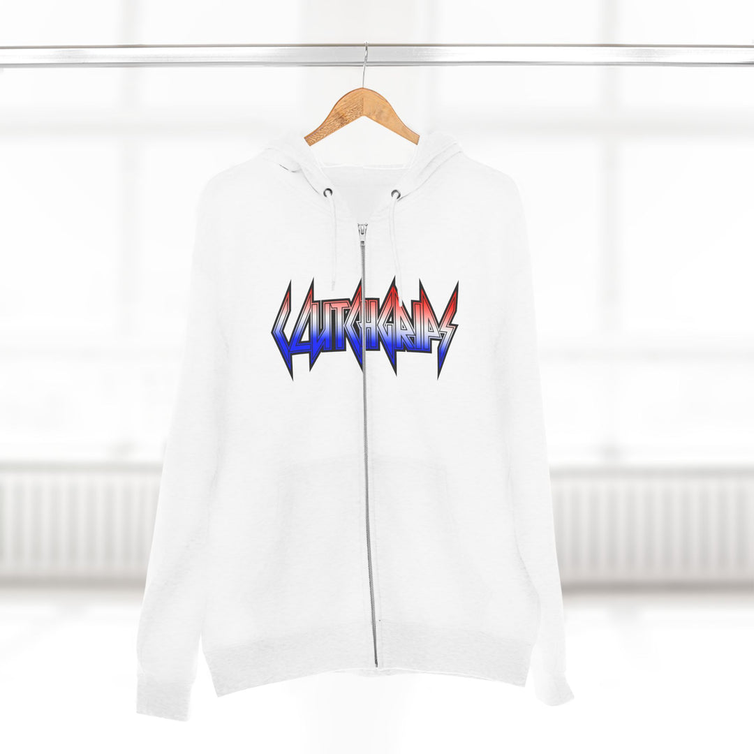CG A AMERICAN WARRIORS RED WHITE BLUE FADE /BRINGING IT BACK ZIP UP