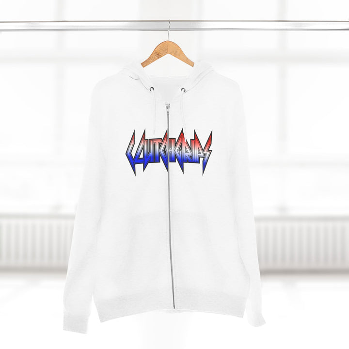 CG A AMERICAN WARRIORS RED WHITE BLUE FADE /BRINGING IT BACK ZIP UP