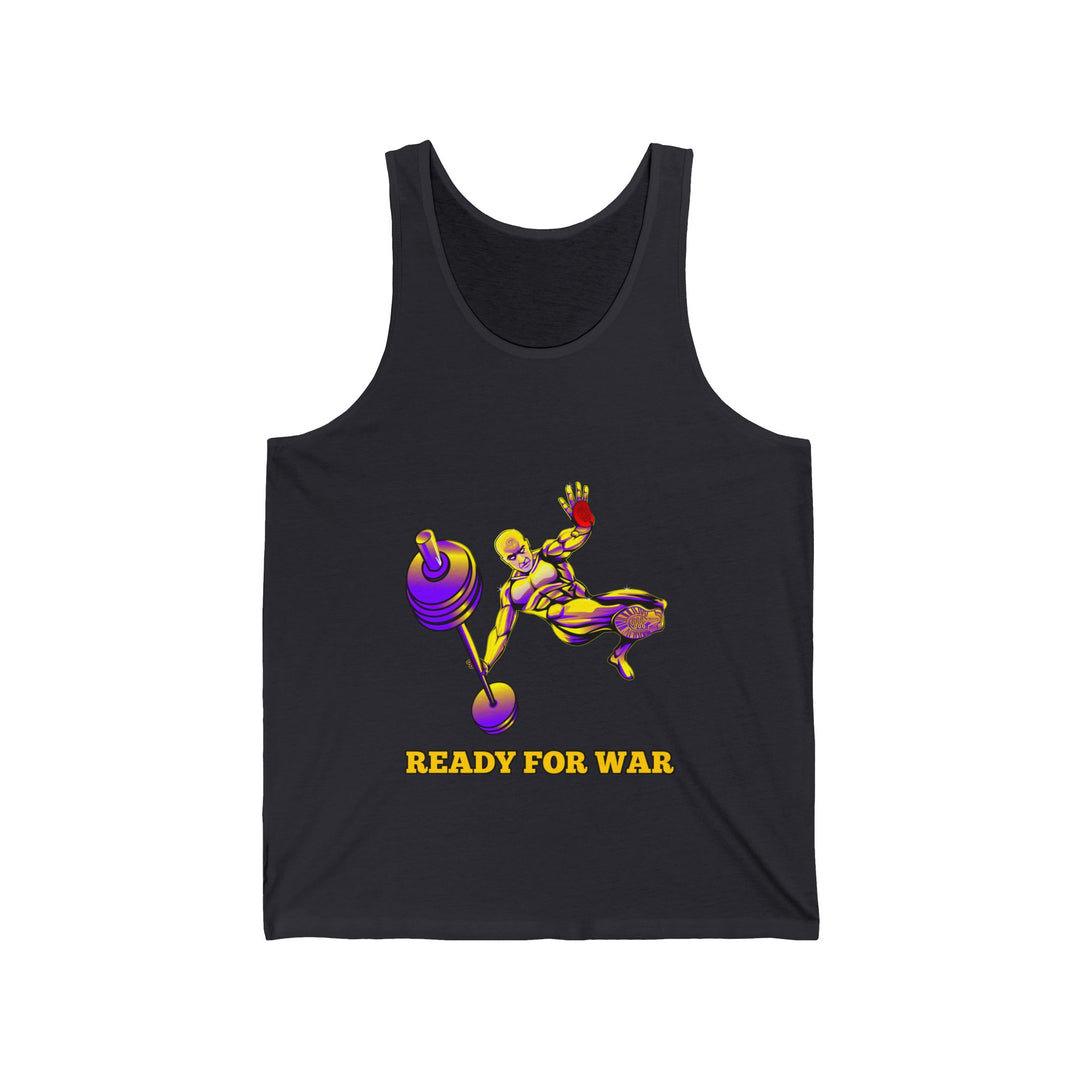 MAC-JUMP PURPLE GOLD TANK/ READY FOR WAR