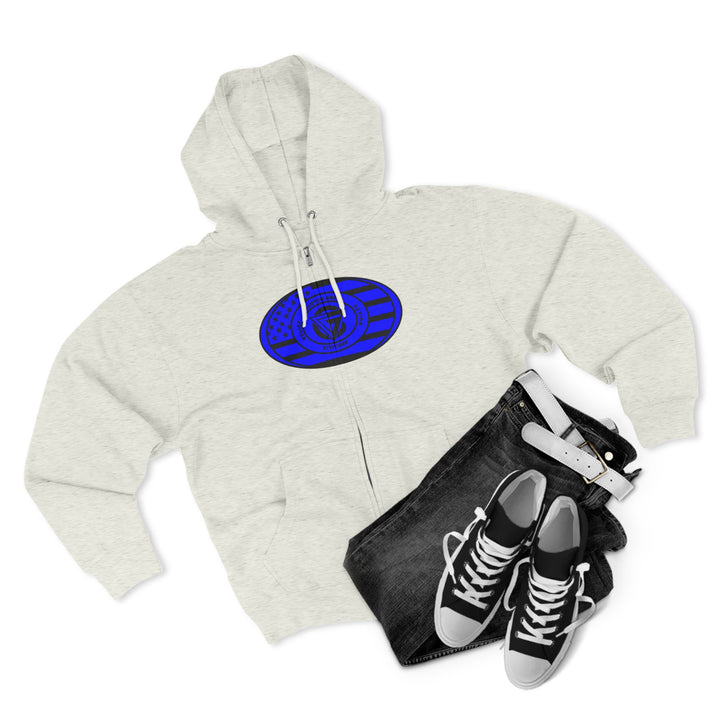 MAC WICK LIFT BLUE CG FLAG /LIFT OR DIE ZIP UP