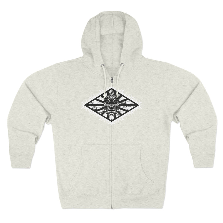 SAMURAI MASTER TRAINER BLACK WHITE /LIFT OR DIE ZIP UP